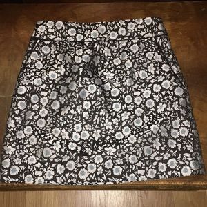 LOFT Floral Skirt